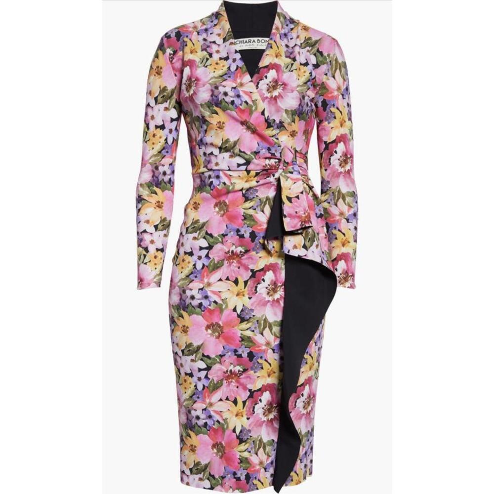 Chiara Boni La Petite Robe - Aella Floral Print Long Sleeve Dress